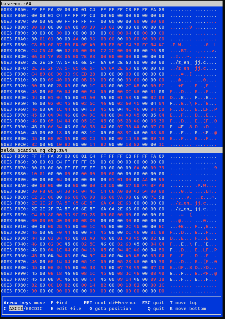 vbindiff data 2